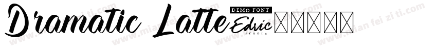 Dramatic Latte字体转换